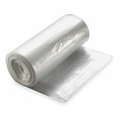 GARBAGE BAGS - 30" X 24" X 75" CLEAR PERFORATED 0.80 MIL