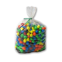 BAGS - 2 LB POLY 4 x 2 x 10 CLEAR OXO BIODEGRADABLE