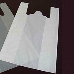 BAGS - S5 GROCERY T-SHIRT 12 X 7 X 22 WHITE PLASTIC 1000/CS