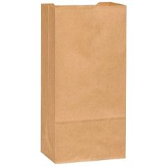 BAGS - 20LB KRAFT PAPER  GROCERY BAG 500/CS