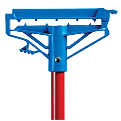 MOP HANDLE - 60" STEP-N-GO RED  FIBREGLASS (HW-7000F-RD)
