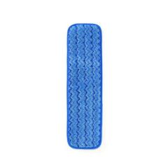MOP PAD - 18" WET, MICROFIBRE BLUE PAD ONLY HYGEN (Q410) EACH.