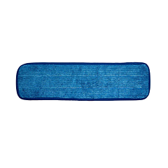 MOP PAD - 18" VELCRO WET/DRY  BLUE MICROBFIBRE FLOOR PAD 