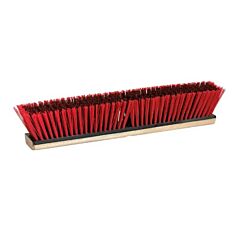 PUSH BROOM - 24" STIFF MEDIUM  FOR ROUGH & UNFINISHED 