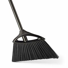 BROOM - 10" SMALL ANGLE  KITCHEN SWEEP W/54" POWDER 
