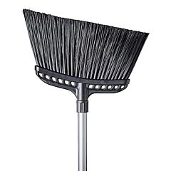 BROOM - 16" LARGE ANGLE  KITCHEN SWEEP W/48" HANDLE