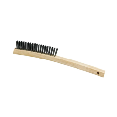 BRUSH - 13" WIRE SCRATCH  DESIGNED TO REMOVE RUST & 
