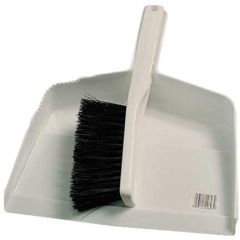DUST PAN - PLASTIC BANNISTER BRUSH & DUST PAN SET