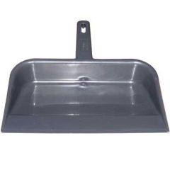 DUST PAN - 12" HEAVY DUTY PLASTIC