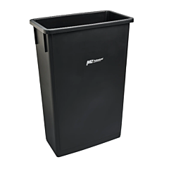 WASTE CONT - DESKSIDE 23 GAL  90L SLIM BLACK