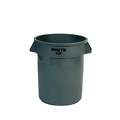 WASTE CONT - BRUTE 20 GAL ROUND GREY (2620)