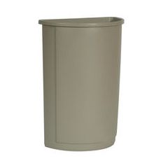 WASTE CONT - 1/2 ROUND 21 GAL BEIGE (RU3520)