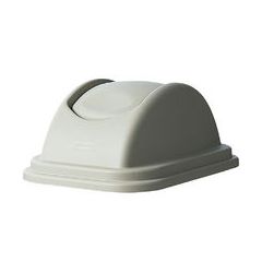 LID - WASTE/CONT DOME LID  BEIGE SWING FITS LARGE 