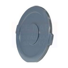 LID - WASTE/CONT 32 GAL FLAT TOP GREY (RU2631)