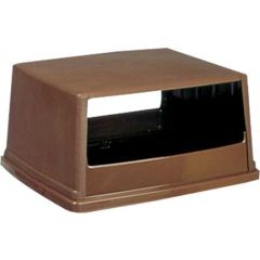 LID - WASTE/CONT HOOD GLUTTON BROWN FITS 256B (256V)