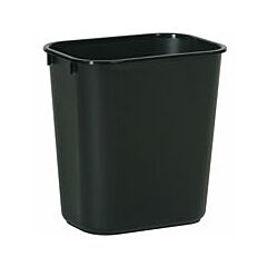 WASTE CONT - DESKSIDE LARGE  36L / 38QRT BLACK