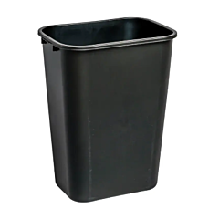 WASTE CONT - DESKSIDE LARGE  39L / 41QRT BLACK