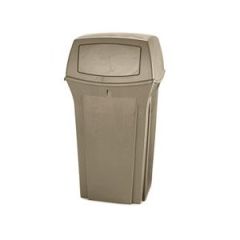 WASTE CONT - RANGER 35 GAL BEIGE (RU8430)