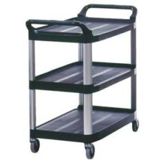 CART - UTILITY, XTRA, OPEN SIDED, 300LB GREY (RU4091)