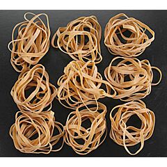 RUBBER BANDS - # 33 NATURAL  ELASTICS 1/LB
