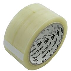 TAPE - 2" 3M 48MM X 132M BOX  PACKING SEALING TAPE (CLEAR) 