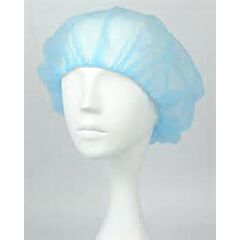 BOUFFANT CAPS - 21" LARGE BLUE HAIR NET 1000/CS 