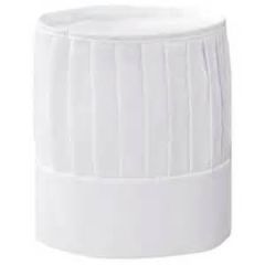CHEF HAT 9" PLEATED 12/CS