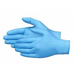 GLOVES - NITRILE SMALL BLUE 100/BOX