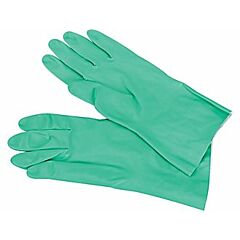 GLOVES - 13" NITRILE EMBOSSED 15 MIL FLOCK-LINED MEDIUM