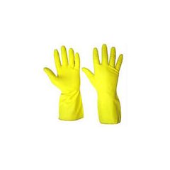 GLOVES - RUBBER SMALL YELLOW KITCHEN 1/PAIR