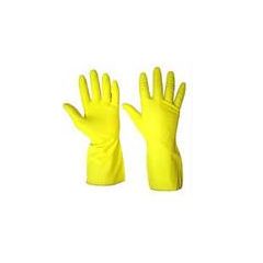 GLOVES - RUBBER LARGE YELLOW KITCHEN 1/PAIR 