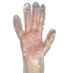 GLOVES - POLY DISPOSABLE DELI  CLEAR MEDIUM 500/BOX 