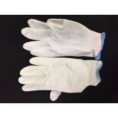 GLOVES - POLYURETHANE COATED NYLON KNIT GLOVES WHITE SIZE 9 PAIR. (005-134 -SZ9)