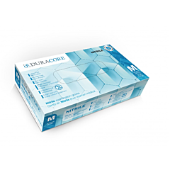 GLOVES - NITRILE MEDIUM BLUE  100/BOX [*] MEDICAL [*]