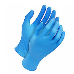 GLOVES - NITRILE 8 MIL X-LARGE  BLUE BIODEGRADABLE 50/BOX
