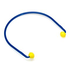 EAR PLUGS - 3M BANDED E-A-R #200 CAPS NRS 17DB BLUE/YELLOW 10/BX