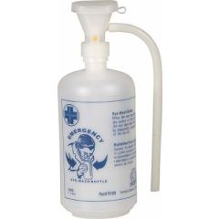 EYE WASH BOTTLE - C/W EYE CUP 1L [*]EMPTY[*] (F4570301)