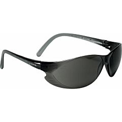 SAFETY GLASSES - TWISTER DARK GREY FRAME & LENS 12/PK
