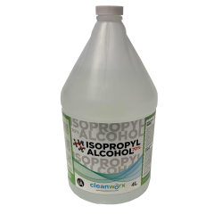 ALCOHOL - ISOPROPYL 70%  CLEANWORX 4 X 4L 