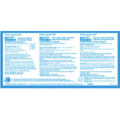 LABELS - CLEAN BY PEROXY - GLASS & HARD SURFACE CLEANER"