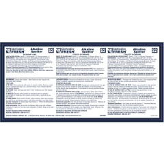 LABELS - SECONDARY LABEL CFL LAUNDRY ALKALINE S2 (981002)